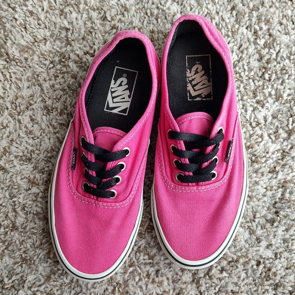 Pink Authentic Vans - Picture 2 of 12